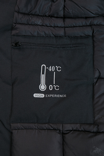 Мужская зимняя Парка High Experience Черный, 6980336