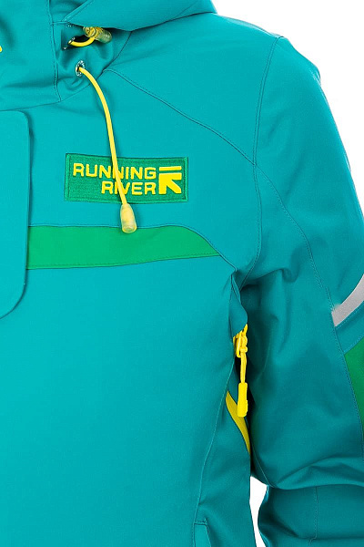 Женская горнолыжная Куртка Running River Бирюзовый, 827828