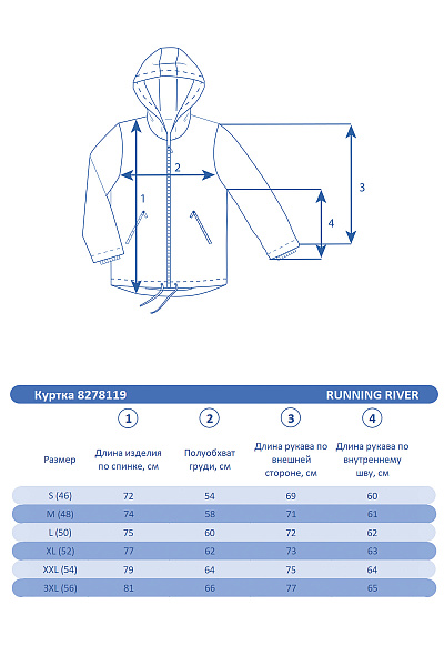 Мужская горнолыжная Куртка Running River Желтый, 8278119