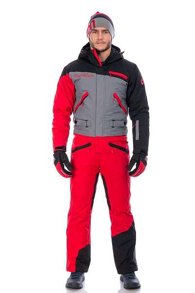 Мужской горнолыжный Комбинезон High Experience Красный, 6980301