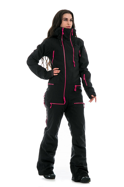 Женский горнолыжный Комбинезон Running River Черный, 827818