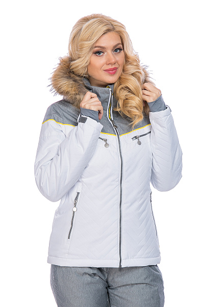Женский горнолыжный Костюм High Experience Белый, 6980309K1