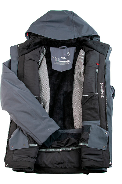 Мужская горнолыжная Куртка WHS Темно-серый, 8783336