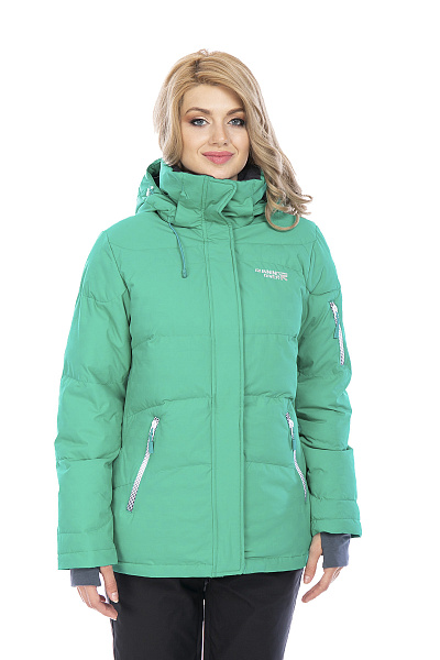 Женский зимний Пуховик Running River Зеленый, 8278117