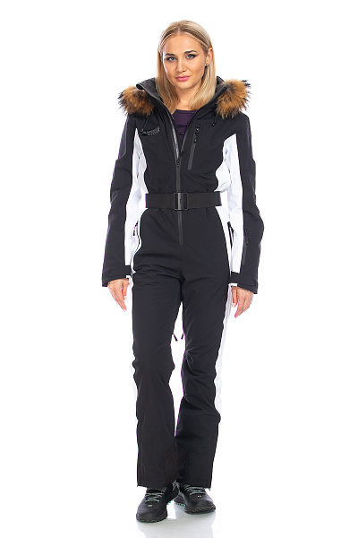 Женский горнолыжный Комбинезон Running River Черный, 8278125
