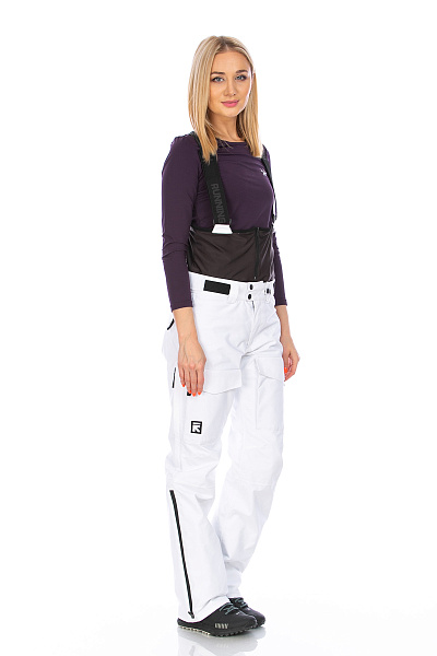 Женские горнолыжные Штаны Running River Белый, 8278132