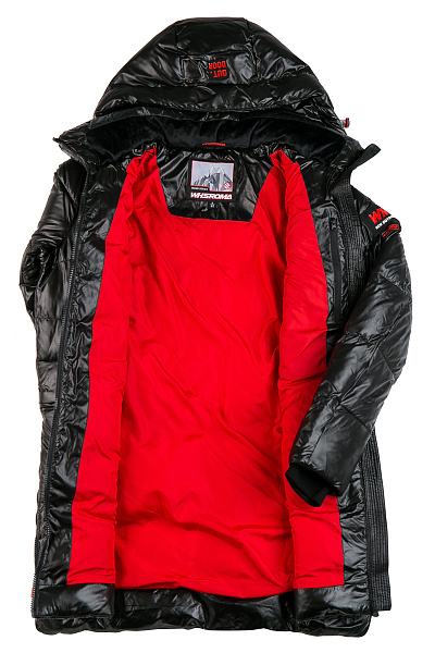 Женский зимний Пуховик WHS Черный, 8783190