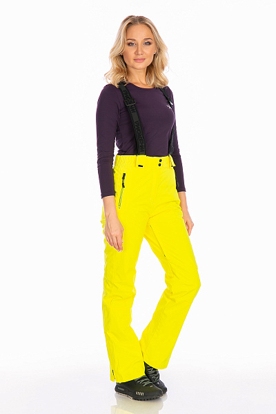 Женские горнолыжные Штаны WHS Желтый, 8783316