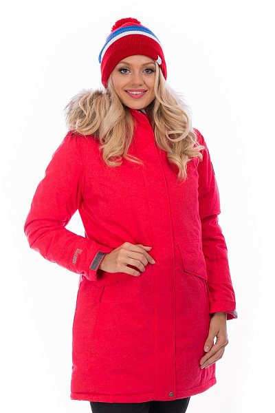 Женская зимняя Парка High Experience Коралловый, 6980242