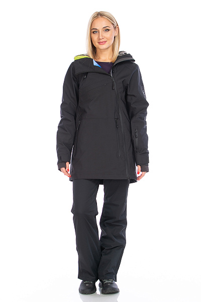 Женская горнолыжная Куртка Running River Черный, 8278126