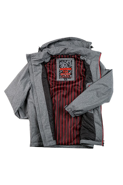 Ветровка WHS Серый, 8783177