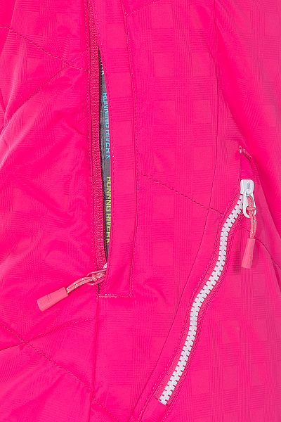 Женский горнолыжный Пуховик Running River Малиновый, 827867
