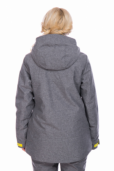 Женская горнолыжная Куртка WHS Темно-серый, 8783237