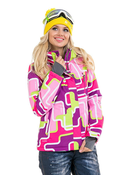 Женская горнолыжная Куртка High Experience Фиолетовый, 6980143