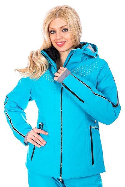 Женская горнолыжная Куртка WHS Бирюзовый, 8783170