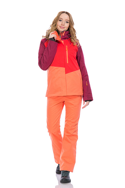 Женская горнолыжная Куртка Running River Красный, 827889