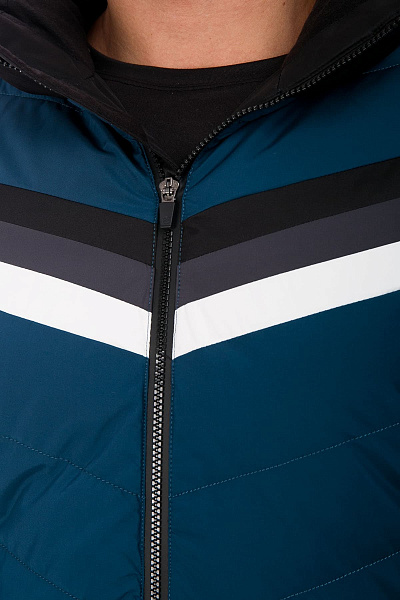 Мужской горнолыжный Пуховик WHS Бирюзовый, 8783137