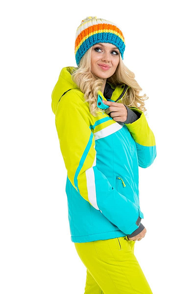 Женский горнолыжный Костюм High Experience Салатовый, 6980174K1