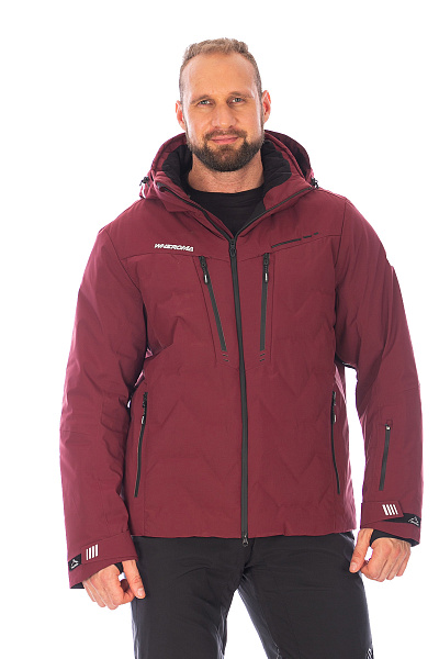 Мужская горнолыжная Куртка WHS Бордовый, 8783365