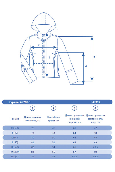 Женский зимний Костюм Lafor Темно-синий, 767010K1