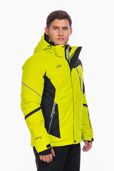 Мужская горнолыжная Куртка High Experience Салатовый, 6980341