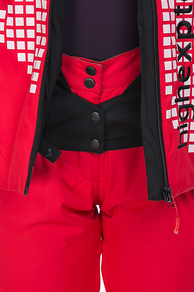 Женский горнолыжный Костюм High Experience Красный, 6980317K2
