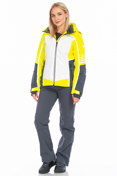 Женская горнолыжная Куртка WHS Желтый, 8783358