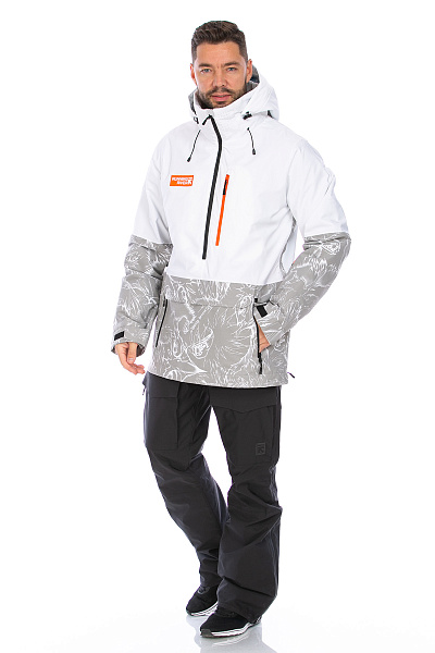Мужская горнолыжная Куртка Running River Белый, 8278128