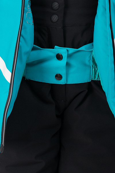 Детская горнолыжная Куртка WHS Бирюзовый, 8783212