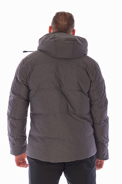 Мужской зимний Пуховик Lafor Темно-серый, 767058
