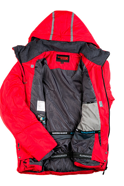 Мужской горнолыжный Пуховик Running River Красный, 8278118
