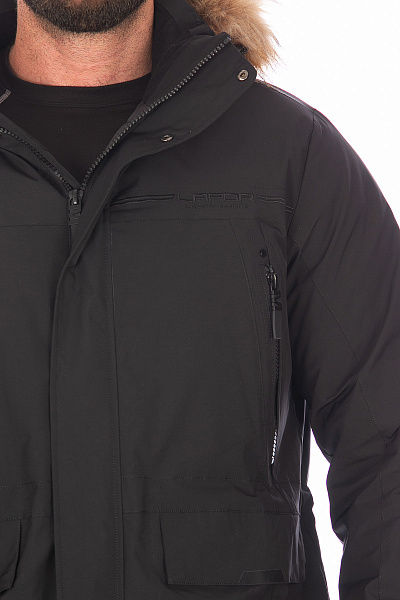 Мужская зимняя Парка Lafor Черный, 767066