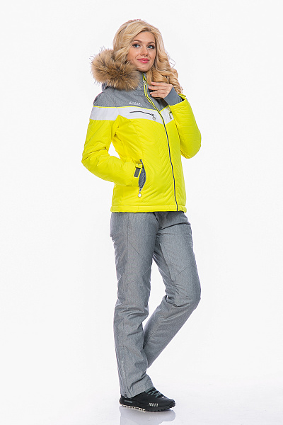 Женский горнолыжный Костюм High Experience Желтый, 6980309K1