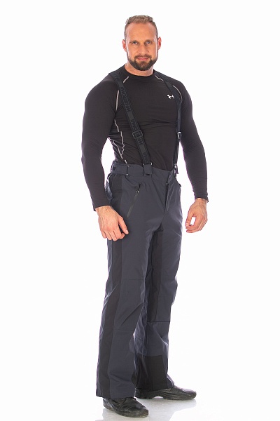 Мужские горнолыжные Штаны WHS Темно-серый, 8783294