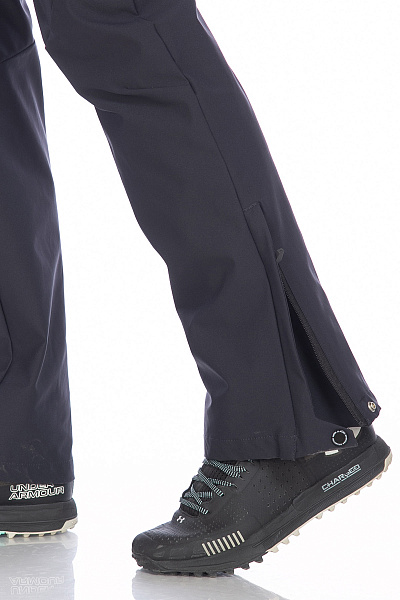 Штаны женские WHS Темно-серый, 8783393