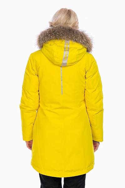 Женская зимняя Парка Running River Желтый, 827884