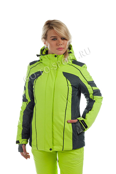 Женская горнолыжная Куртка High Experience Салатовый, 698081