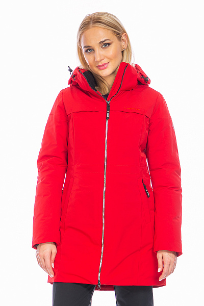 Женская зимняя Парка Lafor Красный, 767040