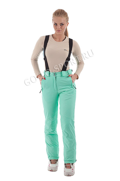 Женские горнолыжные Штаны High Experience Мятный, 698094