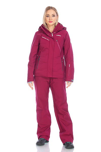Куртка женская WHS Бордовый, 8783397