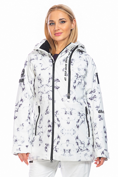 Женская горнолыжная Куртка WHS Белый, 8783333