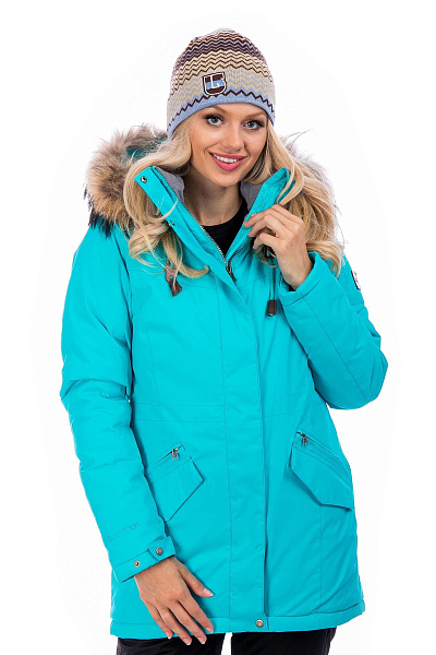 Женская зимняя Парка High Experience Голубой, 6980240
