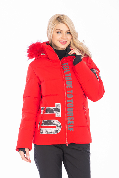 Пуховик Tisentele Красный, 847615