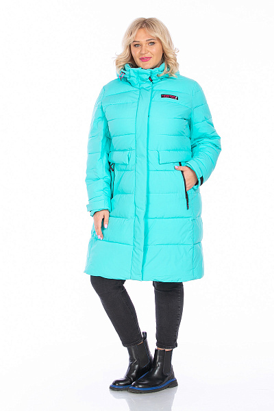 Пуховик Lafor Бирюзовый, 76703