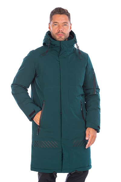 Мужская зимняя Парка Lafor Хаки, 767057