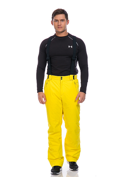 Мужские горнолыжные Штаны High Experience Желтый, 6980190