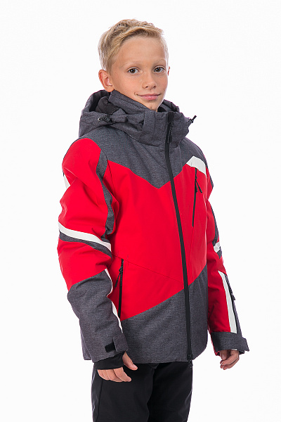 Детская горнолыжная Куртка WHS Красный, 8783211