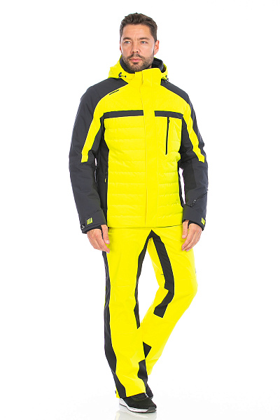 Мужской горнолыжный Костюм WHS Желтый, 8783363K2