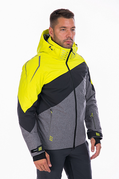 Мужская горнолыжная Куртка WHS Желтый, 8783197