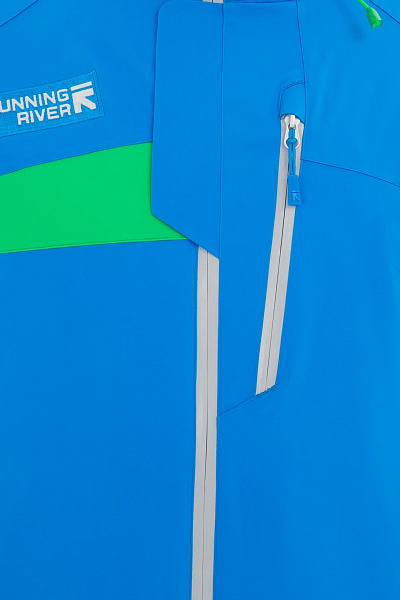 Мужская горнолыжная Куртка Running River Голубой, 82782